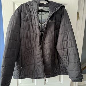 Columbia Omni-heat Black and Gray Jacket